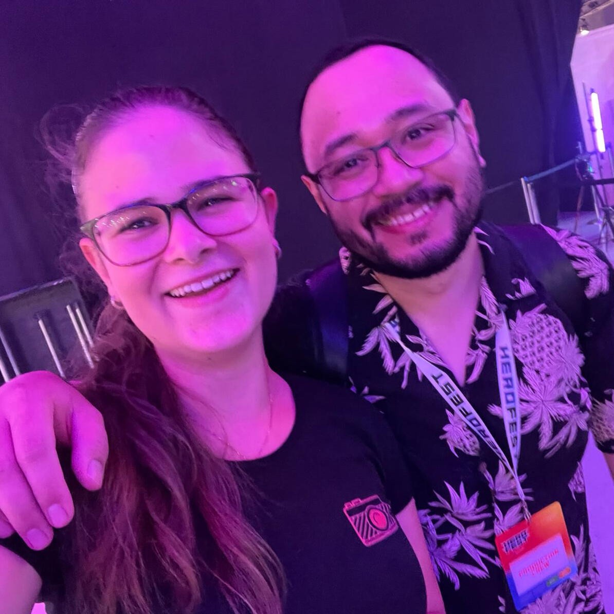 JustTamiCH und Troyhammaren am Hero Fest JustTamiCH und Troyhammaren am Hero Fest